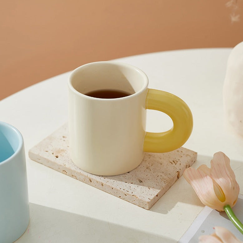 ぽってりマグカップ♡韓国風ハンドメイドでおうちカフェを可愛く S2069