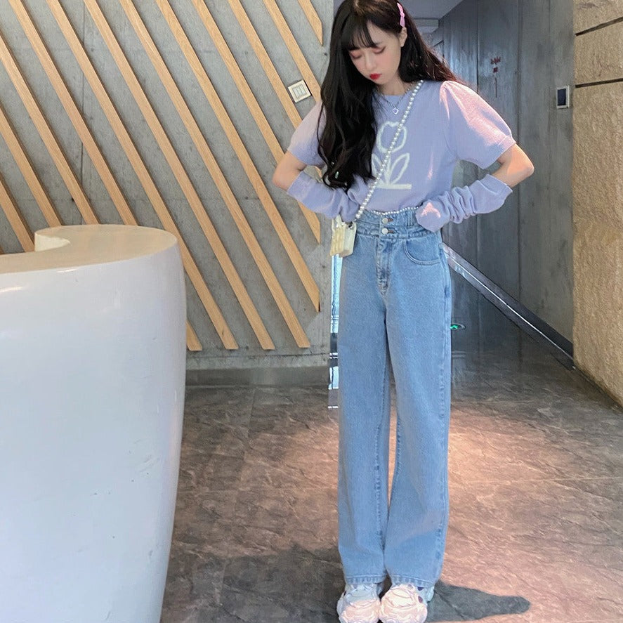 チューリップニットセットアップ♡大人カジュアルコーデ S1251