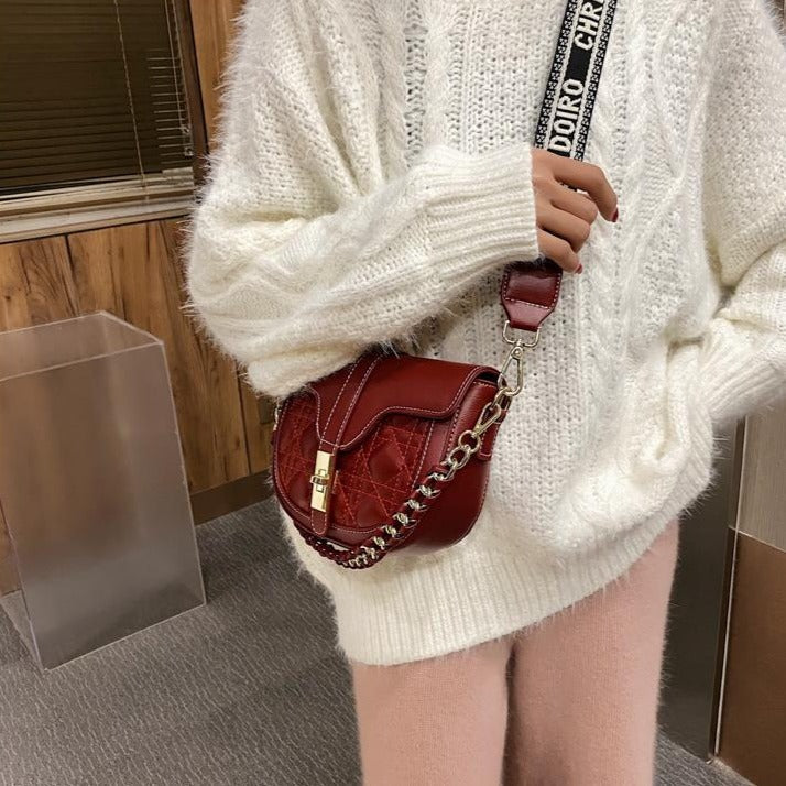 キルティングサドルバッグ♡復刻ロングセラーで大人可愛い S2526