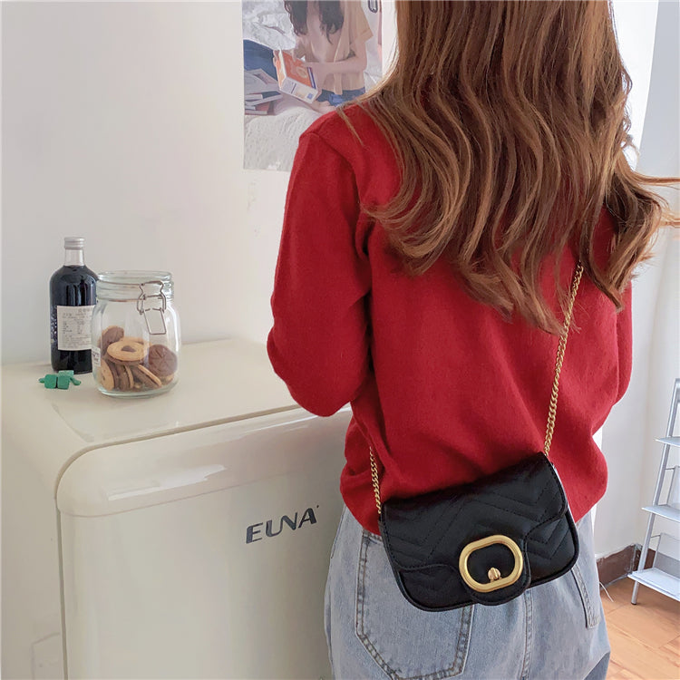 レトロキルトミニバッグ♡大人可愛いデザイン S2376