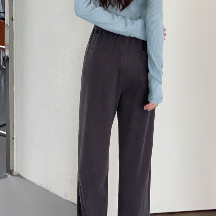 スポーティモップパンツ♡脚長効果でリラックスシルエット S2290