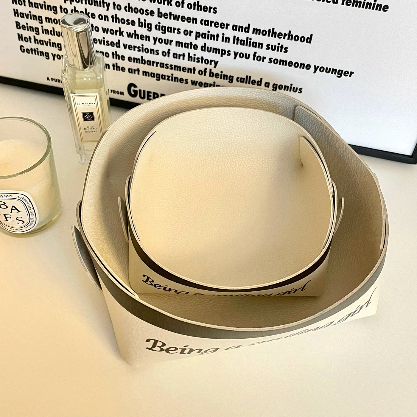 モノトーンアクセサリーケース フェイクレザーでおしゃれ収納 S2062