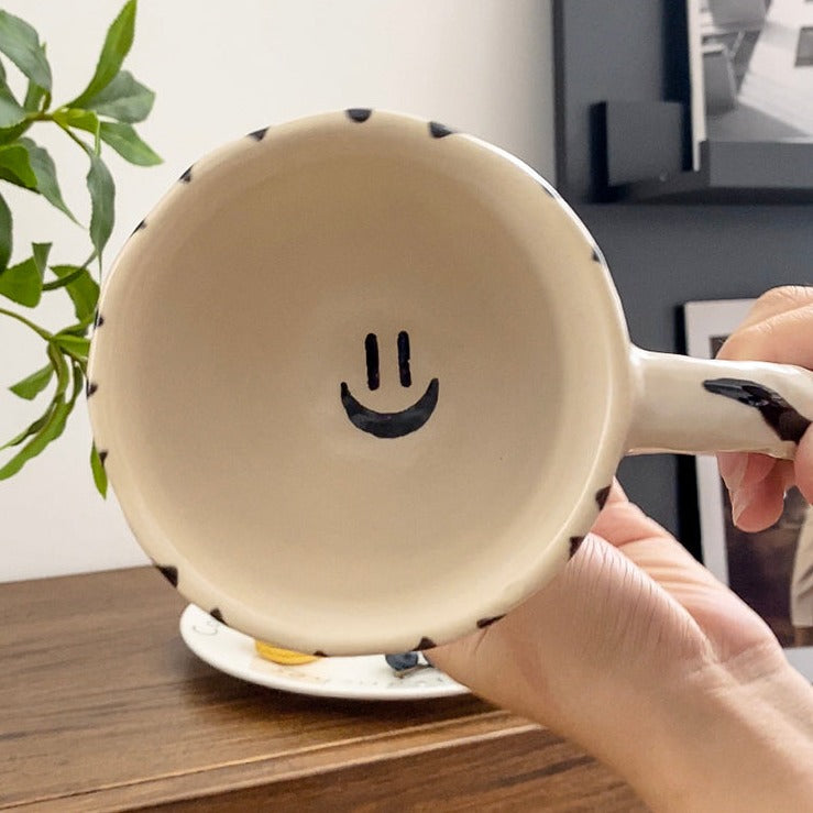 スマイルゼブラグラス おうちカフェを彩る可愛いマグカップ S2105
