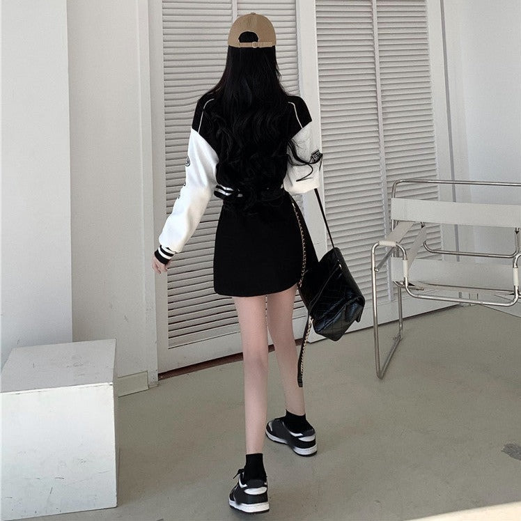 ユニフォーム風ショートセットアップ♡カワイイ制服ルック S2486