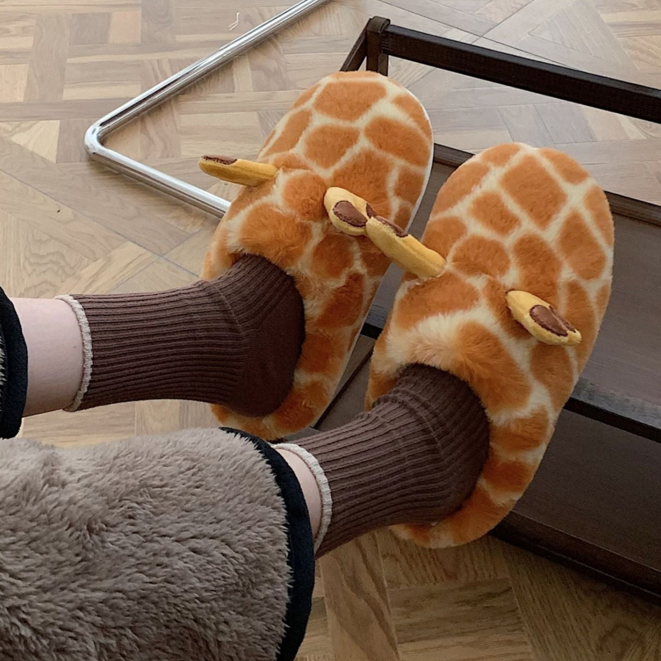 もこもこ動物ルームシューズ♡ S2027