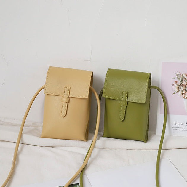 フェイクレザー スマホショルダーバッグ ミニサイズ◎ S2243