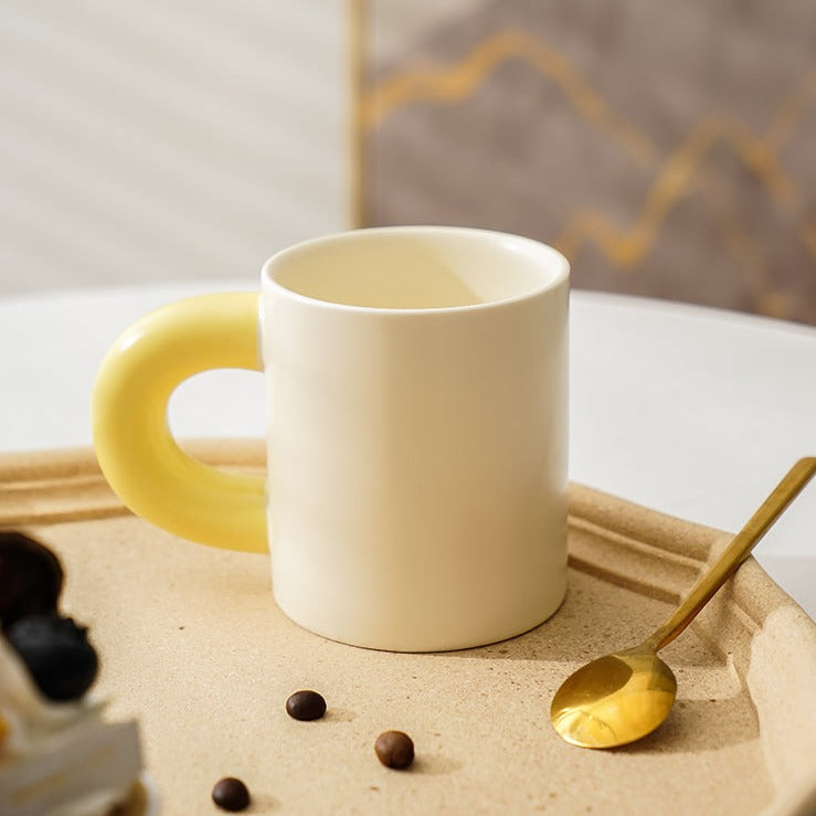 ぽってりマグカップ♡韓国風ハンドメイドでおうちカフェを可愛く S2069