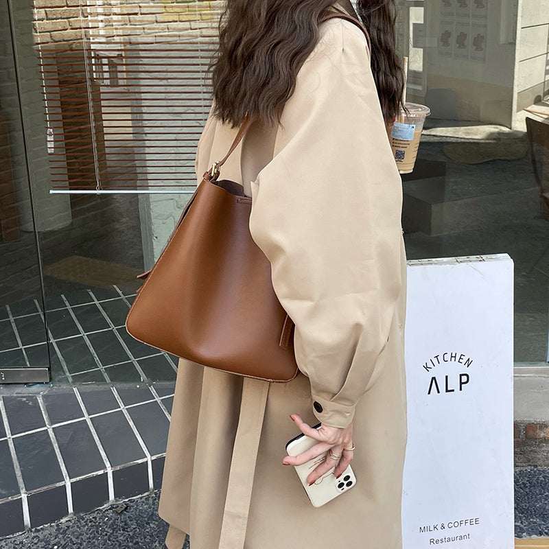 シンプルで可愛いバケットバッグ♡ S2160