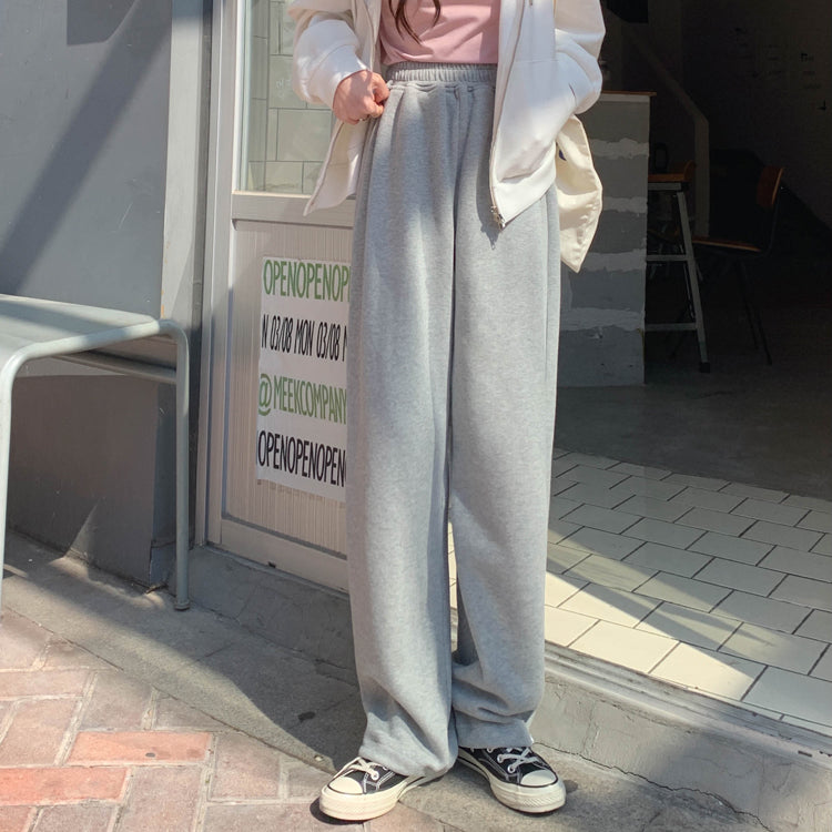 スポーティモップパンツ♡脚長効果でリラックスシルエット S2290