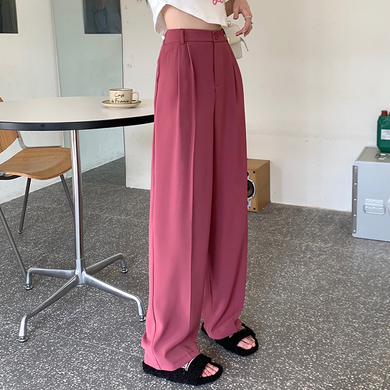 大人可愛いリラックスワイドパンツ S1430