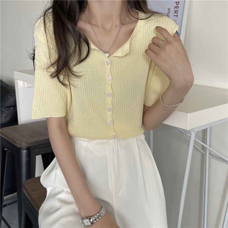 【9色】シンプルワイドリブTシャツ S1680