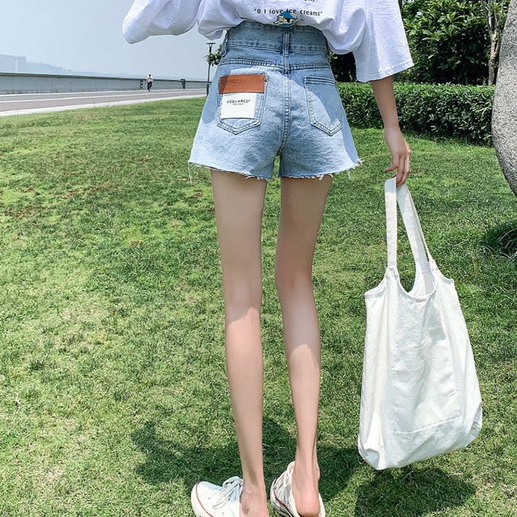 ハイウエストデニムパンツ♡大人可愛いデイリーに S1813