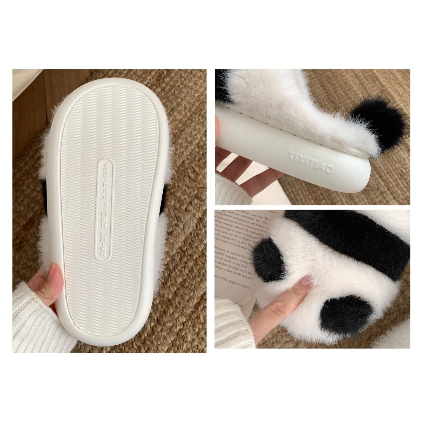 パンダのもこもこルームシューズ♡ S2028
