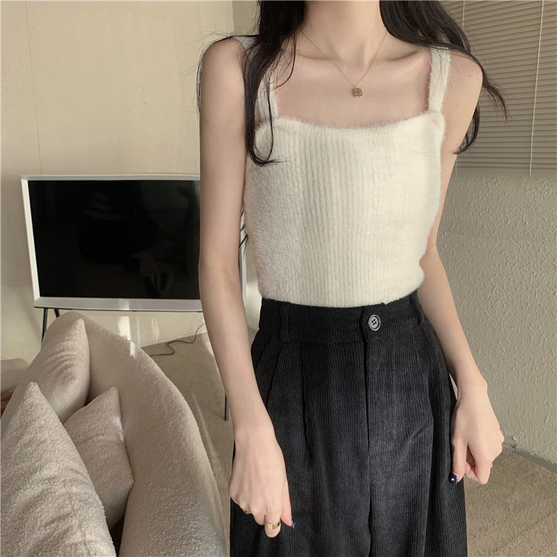 ふわモヘアキャミソール♡大人可愛いニット S1441