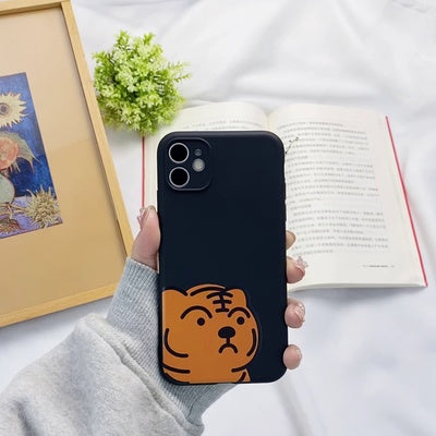 かわいいミニタイガー iPhoneケース♡おそろコーデに S2517