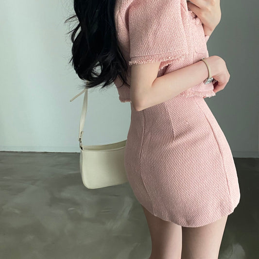 大人可愛いツイードセットアップ♡ S1835