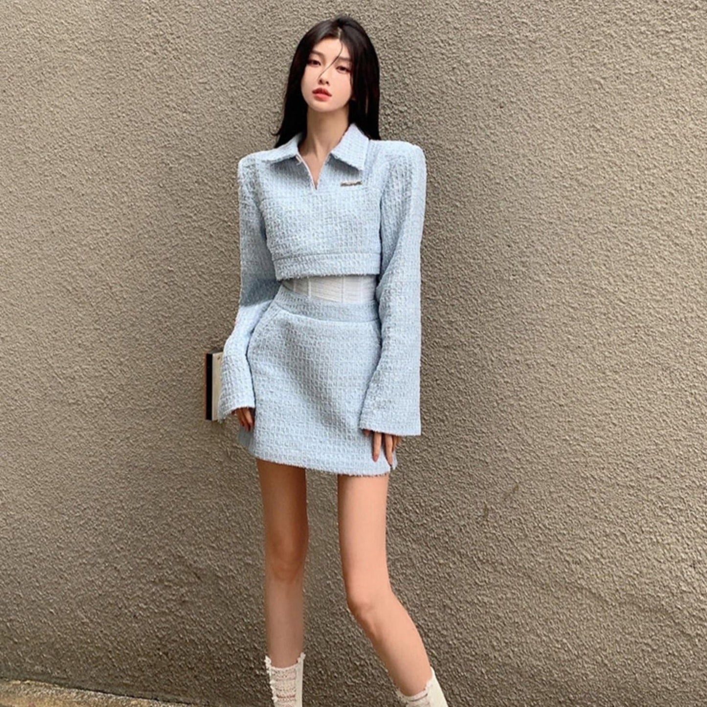 大人可愛いジャガードセットアップ♡ S2124