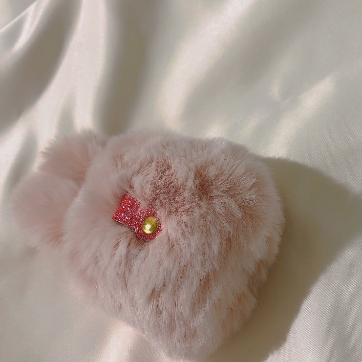 ふわふわAirPodsケース♡韓国発クリーム風 S2130