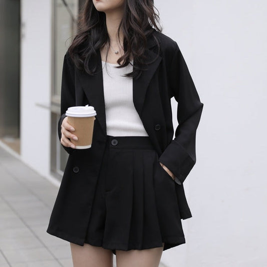 大人可愛いショートパンツジャケットセットアップ S1578