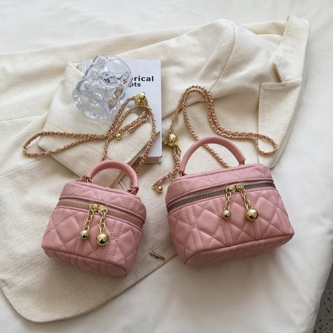 コロンと可愛いミニバニティバッグ♡ S2216