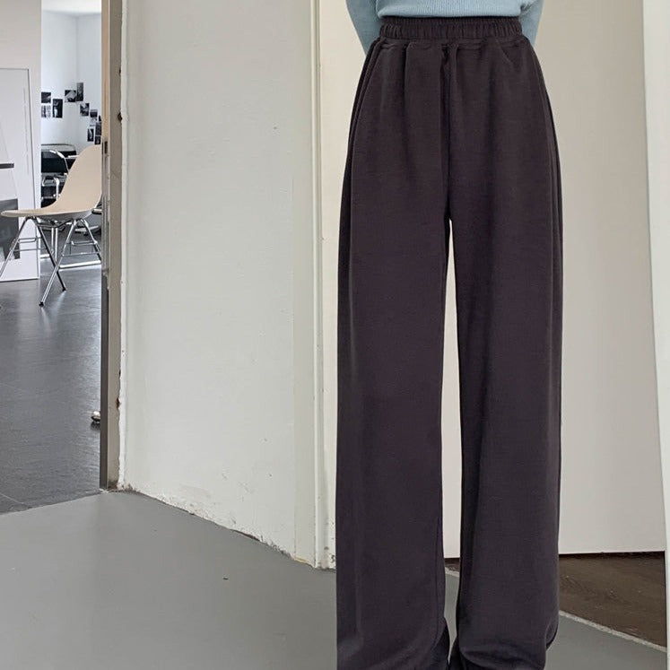 スポーティモップパンツ♡脚長効果でリラックスシルエット S2290