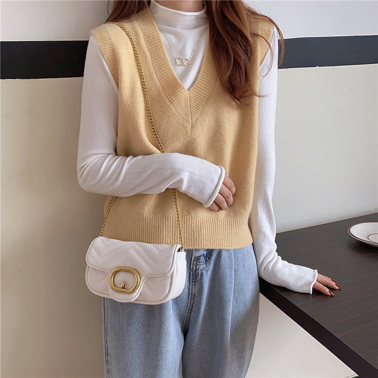 レトロキルトミニバッグ♡大人可愛いデザイン S2376