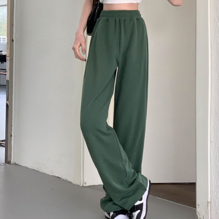 スポーティモップパンツ♡脚長効果でリラックスシルエット S2290