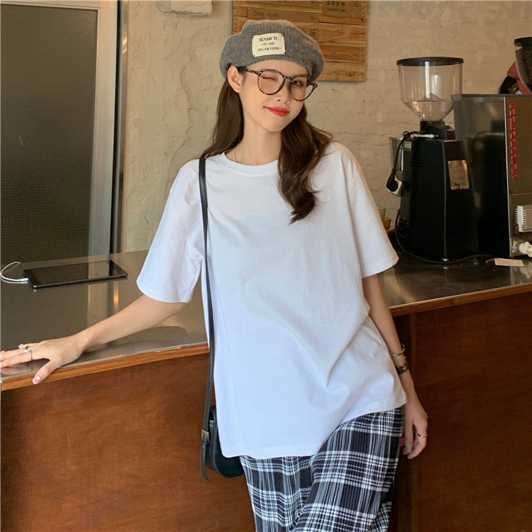 チェックワイドパンツセットで大人可愛いコーデ S1845