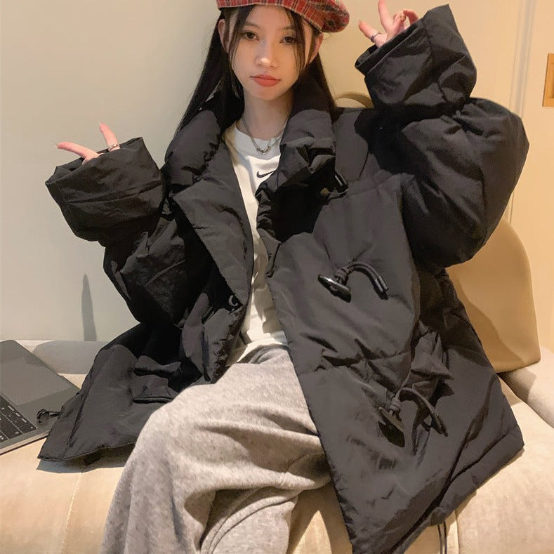 ゆるふわダッフルパフジャケット♡オーバーサイズで暖か S1073