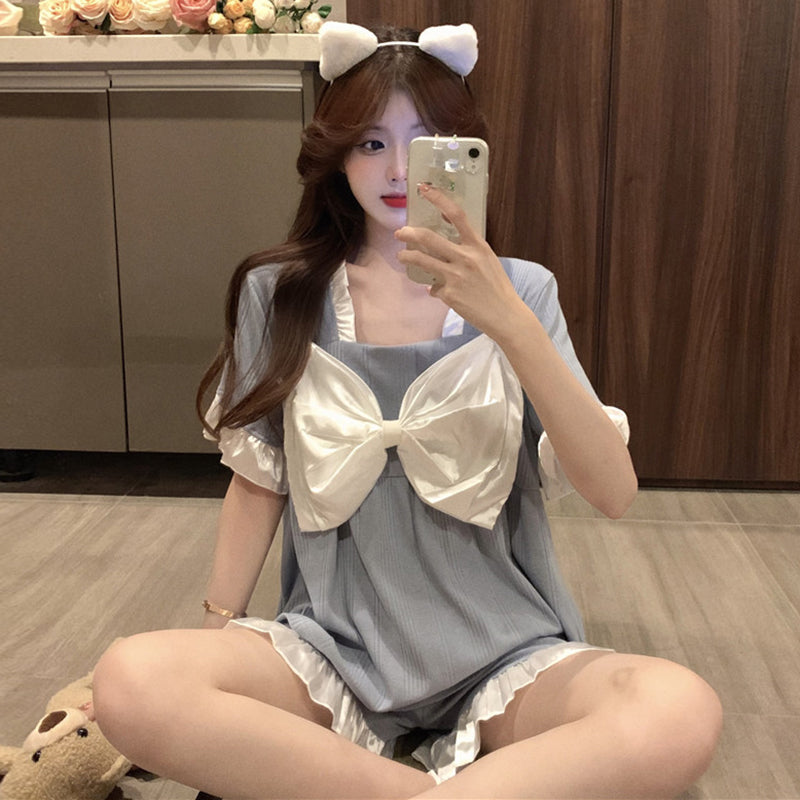 ビッグリボンが可愛いルームウェア♡ S2235