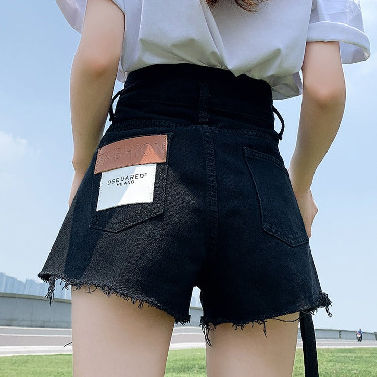 ハイウエストデニムパンツ♡大人可愛いデイリーに S1813