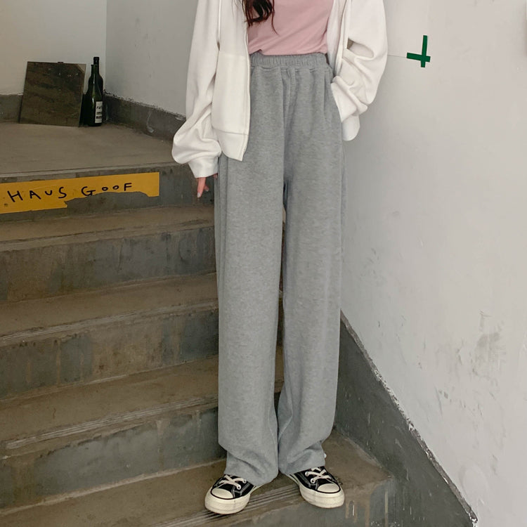 スポーティモップパンツ♡脚長効果でリラックスシルエット S2290
