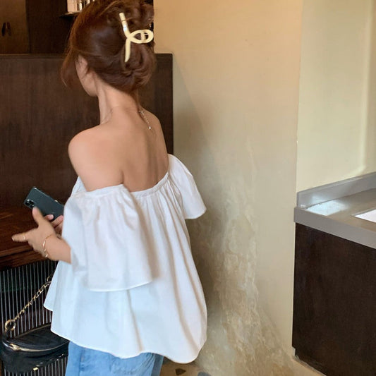 大人かわいいオフショルダートップス S1630