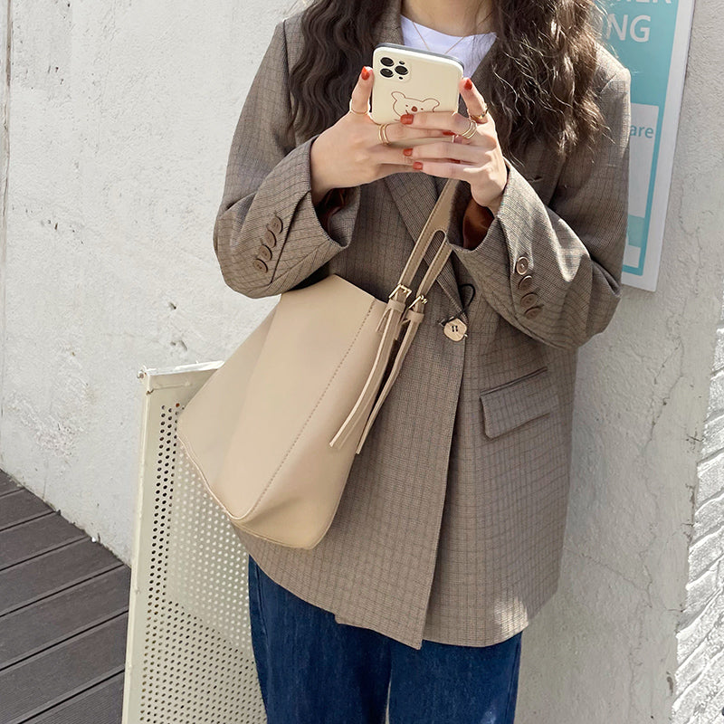 シンプルで可愛いバケットバッグ♡ S2160