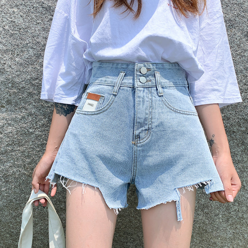 ハイウエストデニムパンツ♡大人可愛いデイリーに S1813