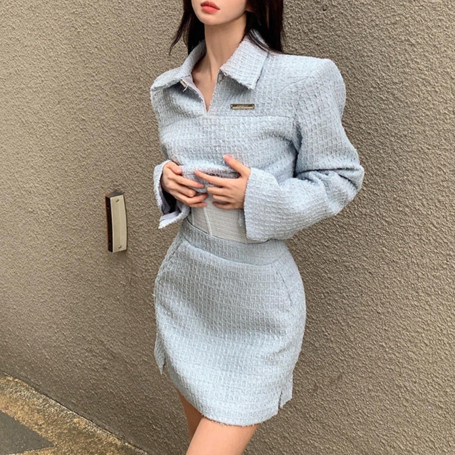 大人可愛いジャガードセットアップ♡ S2124