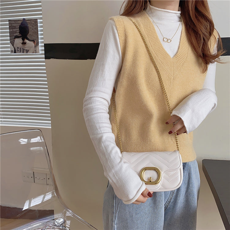 レトロキルトミニバッグ♡大人可愛いデザイン S2376