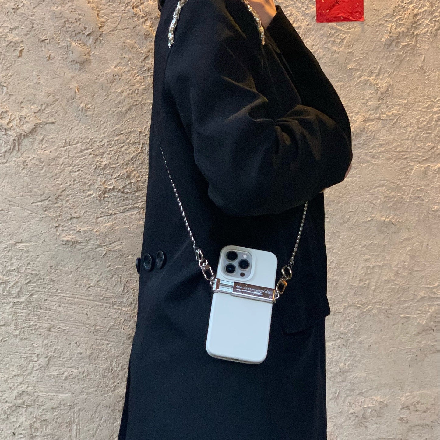 クリップ式スマホショルダーストラップ♡幅広対応 S2240