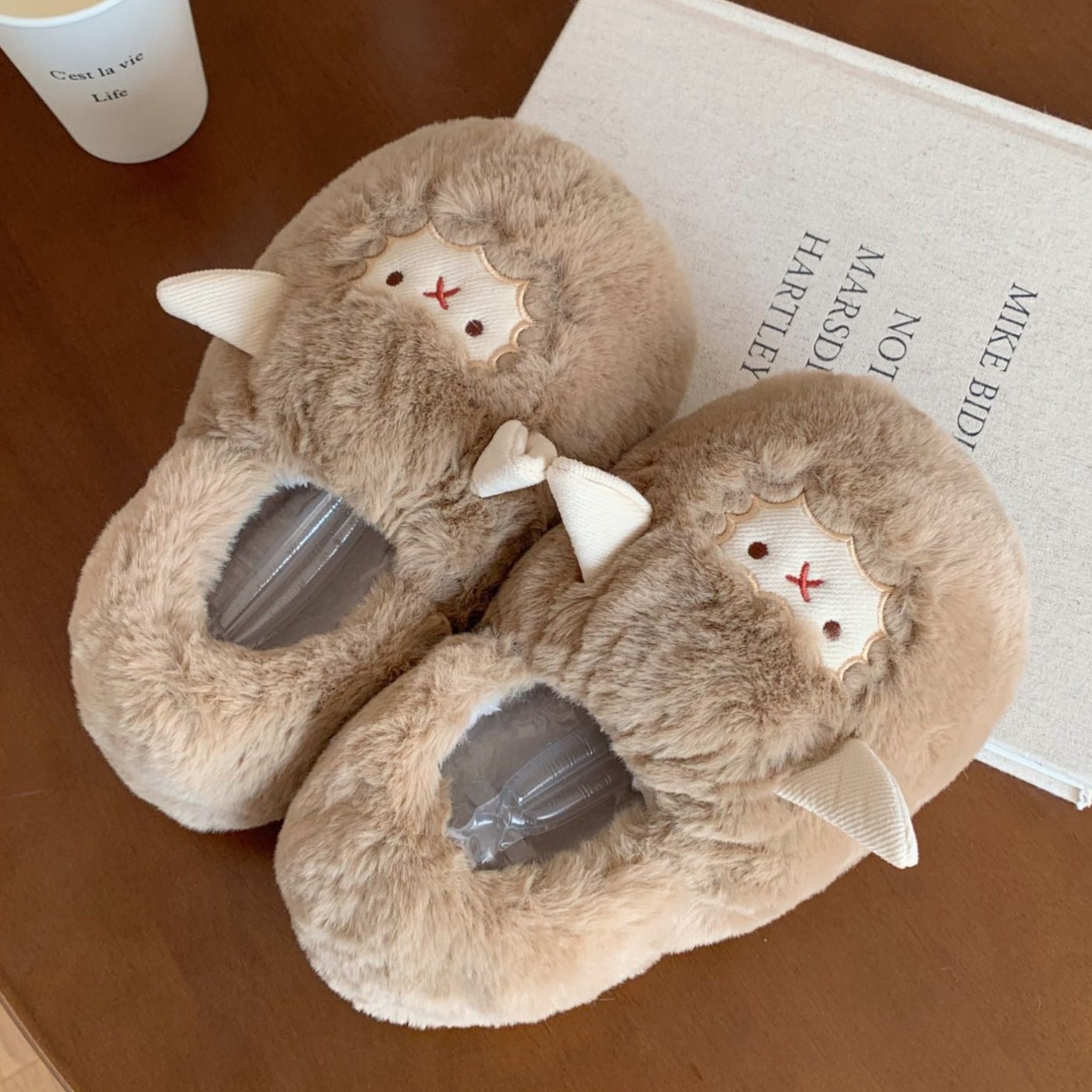 ひつじのふわもこルームシューズ♡ S2029