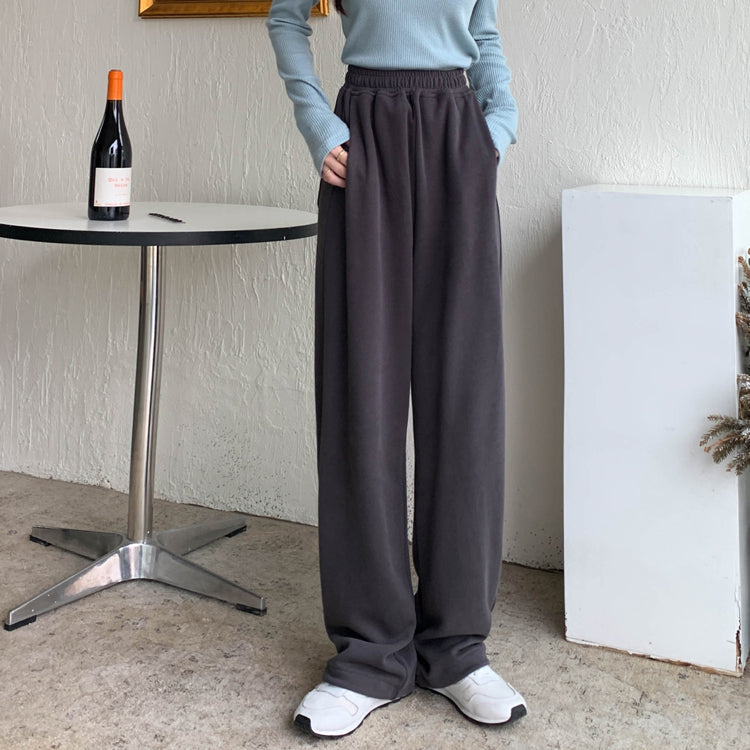 スポーティモップパンツ♡脚長効果でリラックスシルエット S2290