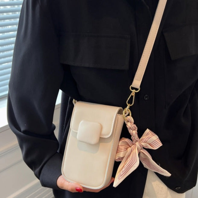 カラフルミニスクエアショルダーバッグ♡スマホサイズで便利 S2227