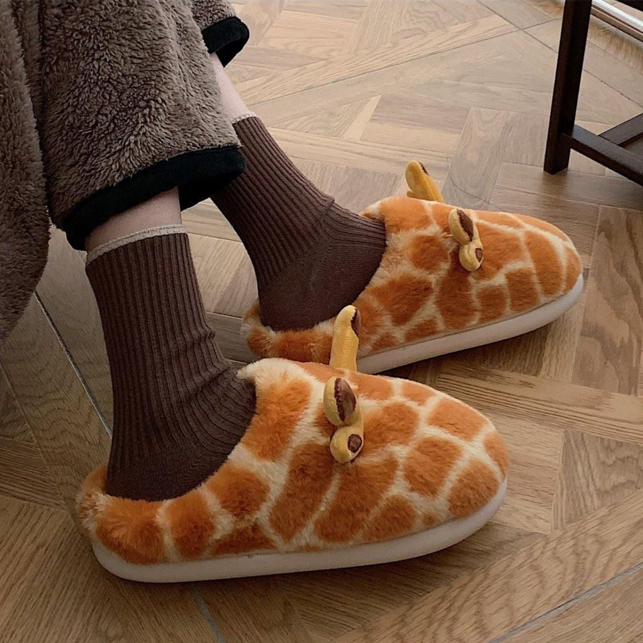 もこもこ動物ルームシューズ♡ S2027