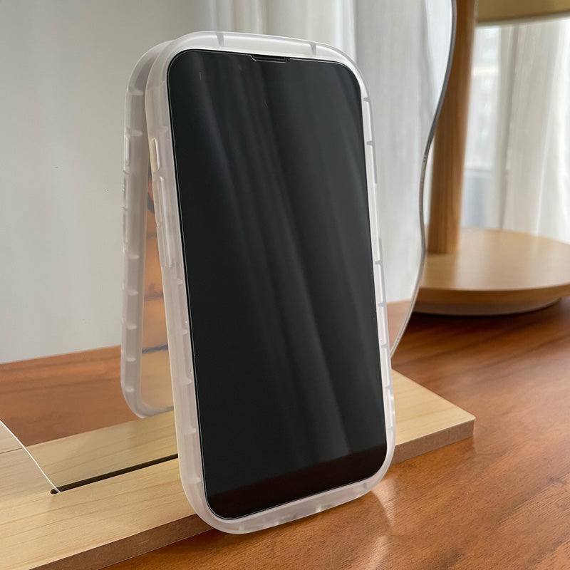 オーロラフラワー iPhoneケース シンプル可愛い S2499
