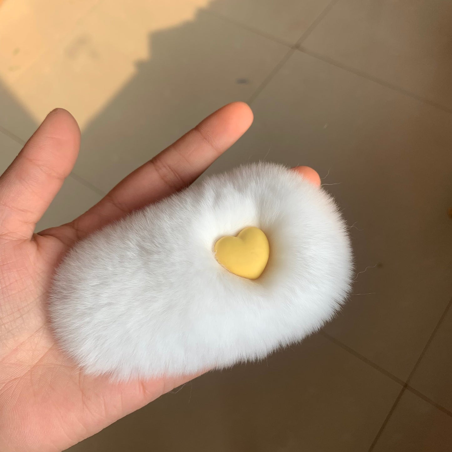 ふわふわハートのヘアクリップ♡大人可愛いアクセサリー S1124