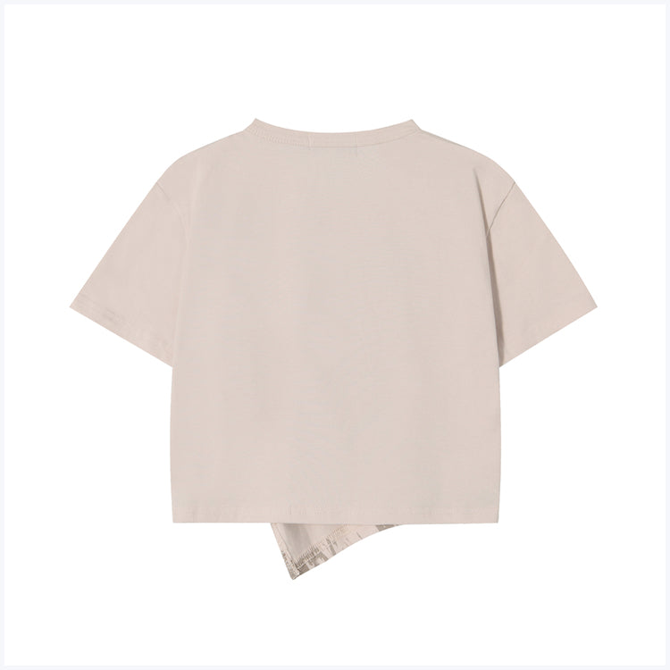 イレヘムデシャツ♡アシメデザイン半袖Tシャツ S1880