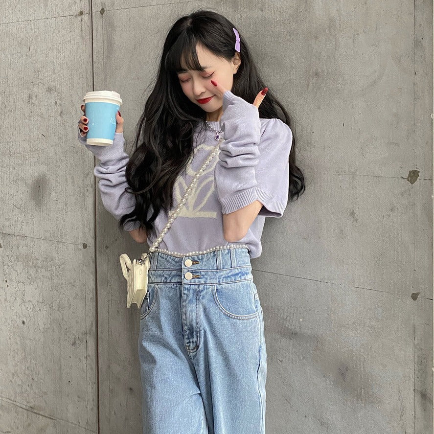 チューリップニットセットアップ♡大人カジュアルコーデ S1251