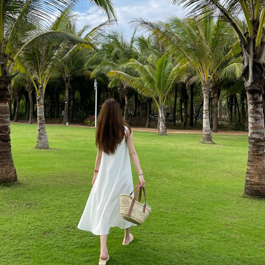 ねじりAラインキャミワンピース S1519