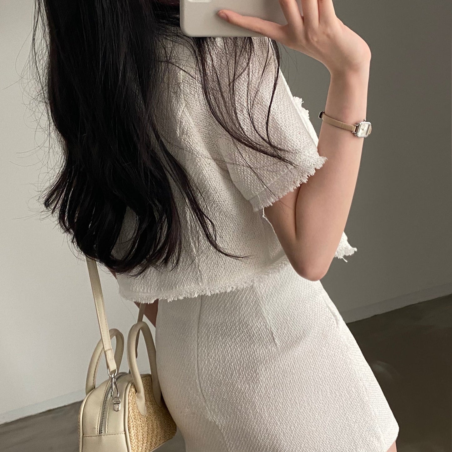 大人可愛いツイードセットアップ♡ S1835