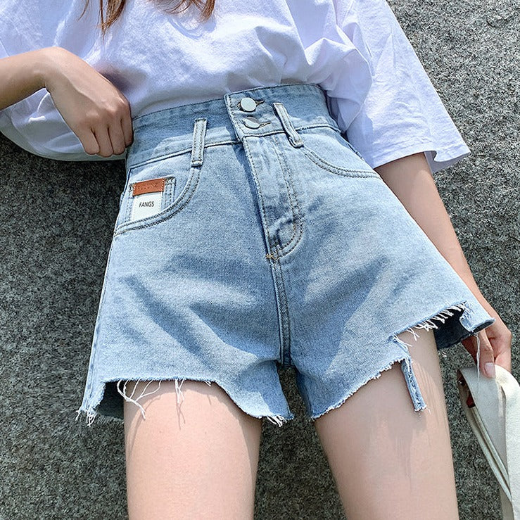 ハイウエストデニムパンツ♡大人可愛いデイリーに S1813
