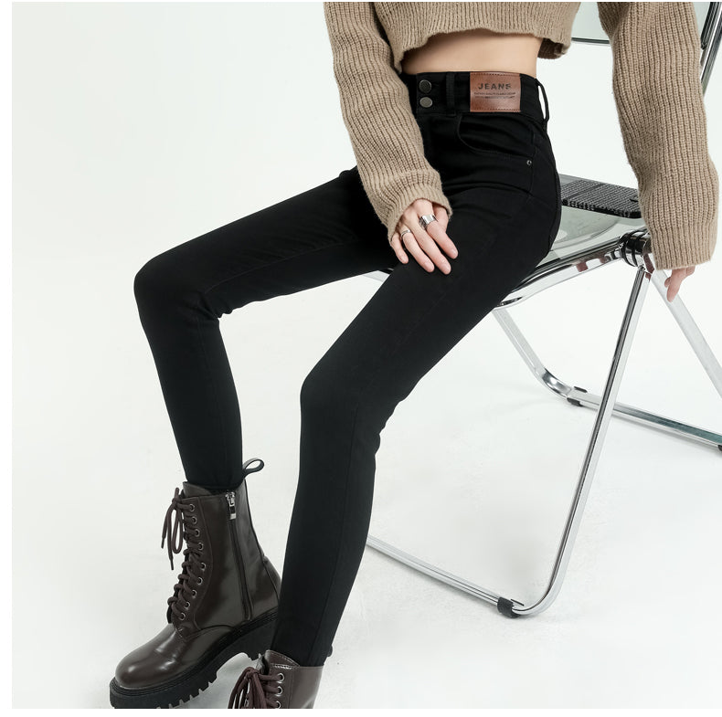 ハイウエストスキニーデニムパンツ♡スタイルアップ S2019